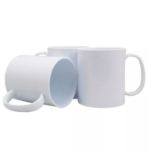 CANECA SUBLIMATICA POLIMERO BRANCA 325ML