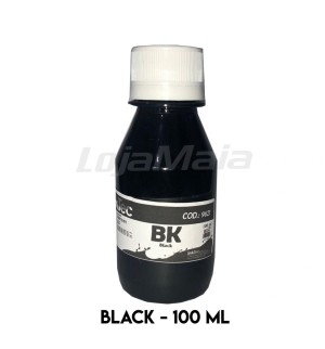 TINTA CORANTE INKTEC - 100ML - BK